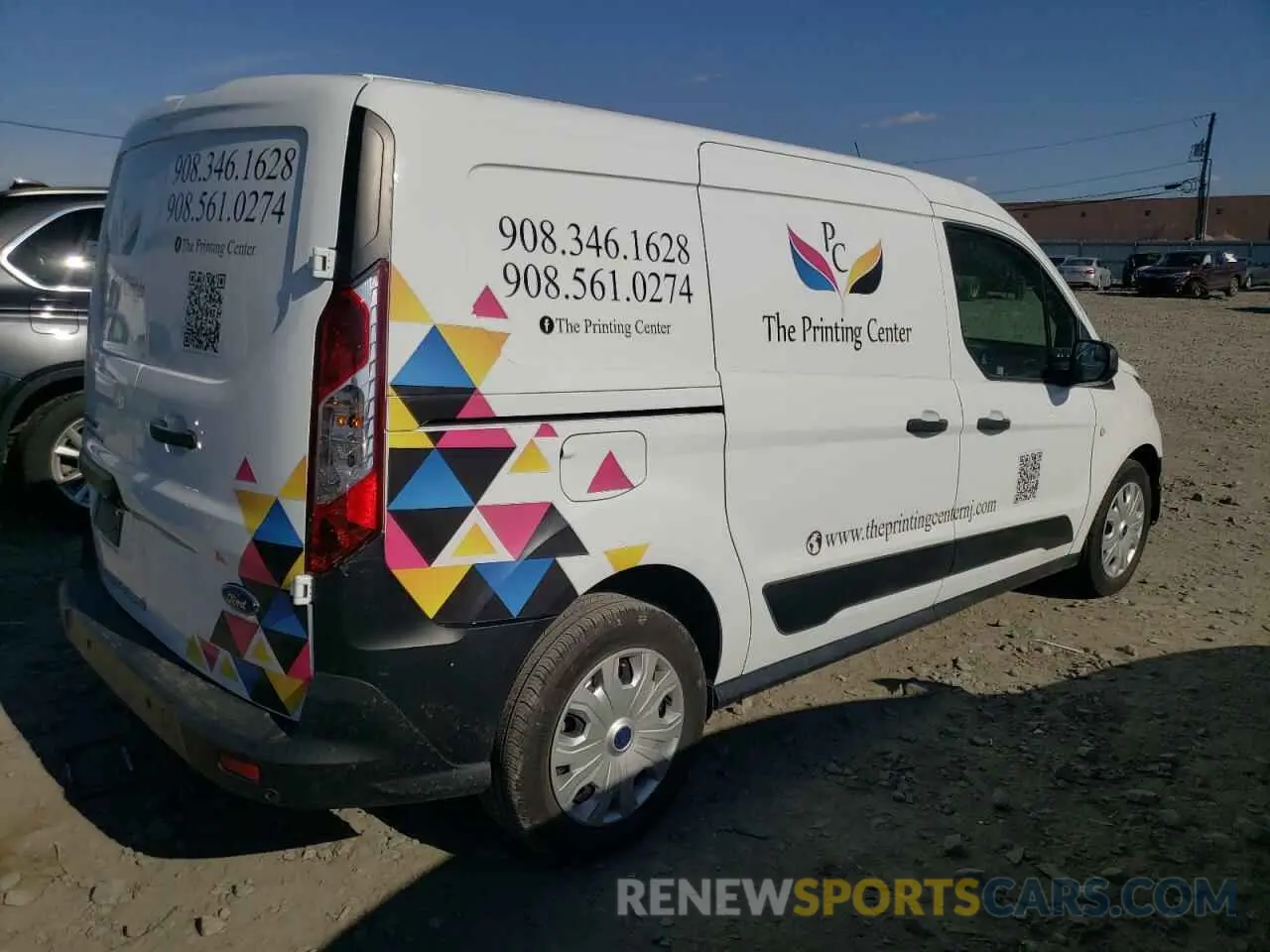 3 fotografías del automóvil dañado NM0LS7S23N1512090 FORD TRANSIT 2022