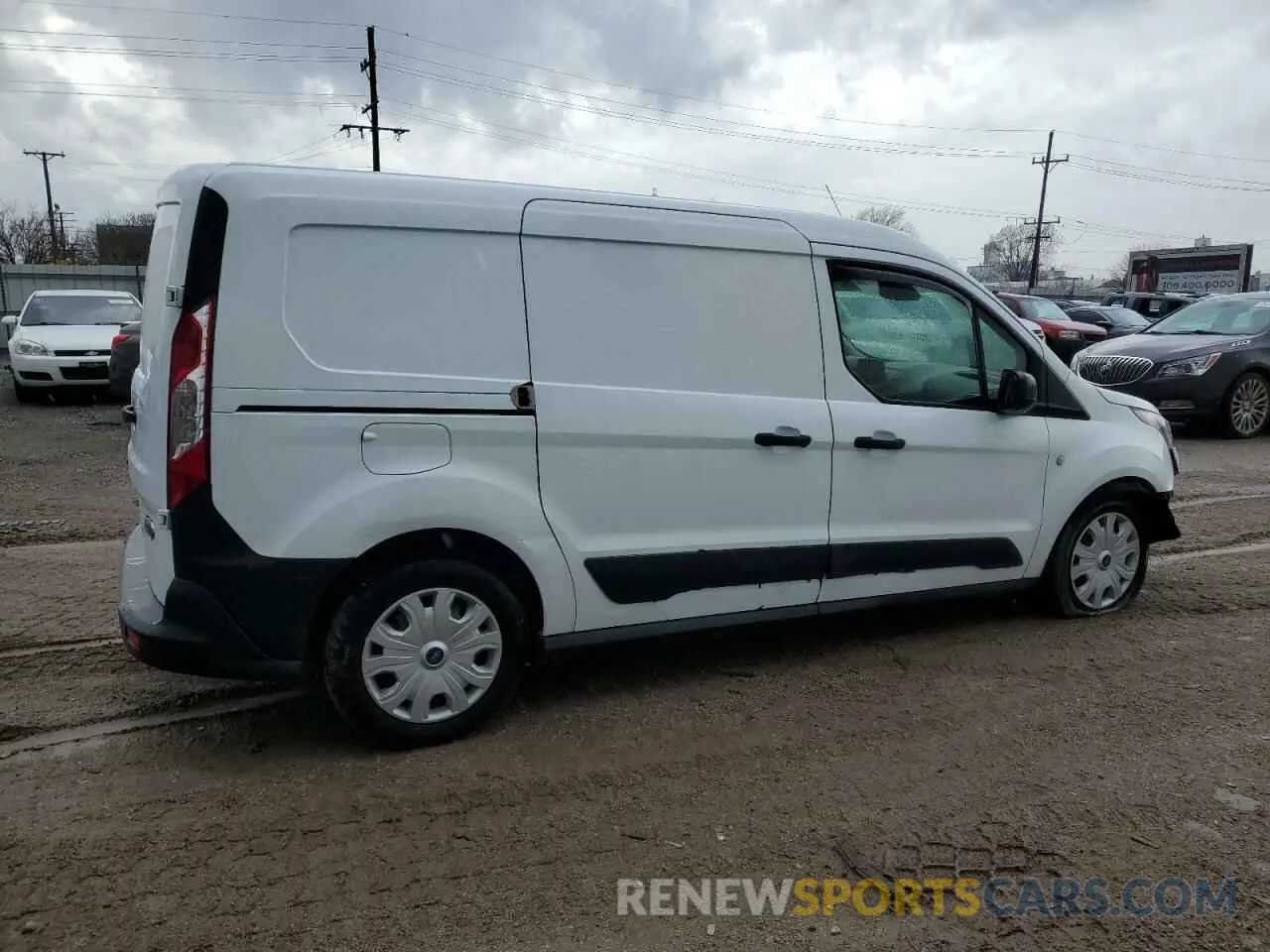 3 fotografías del automóvil dañado NM0LS7S23N1519136 FORD TRANSIT 2022
