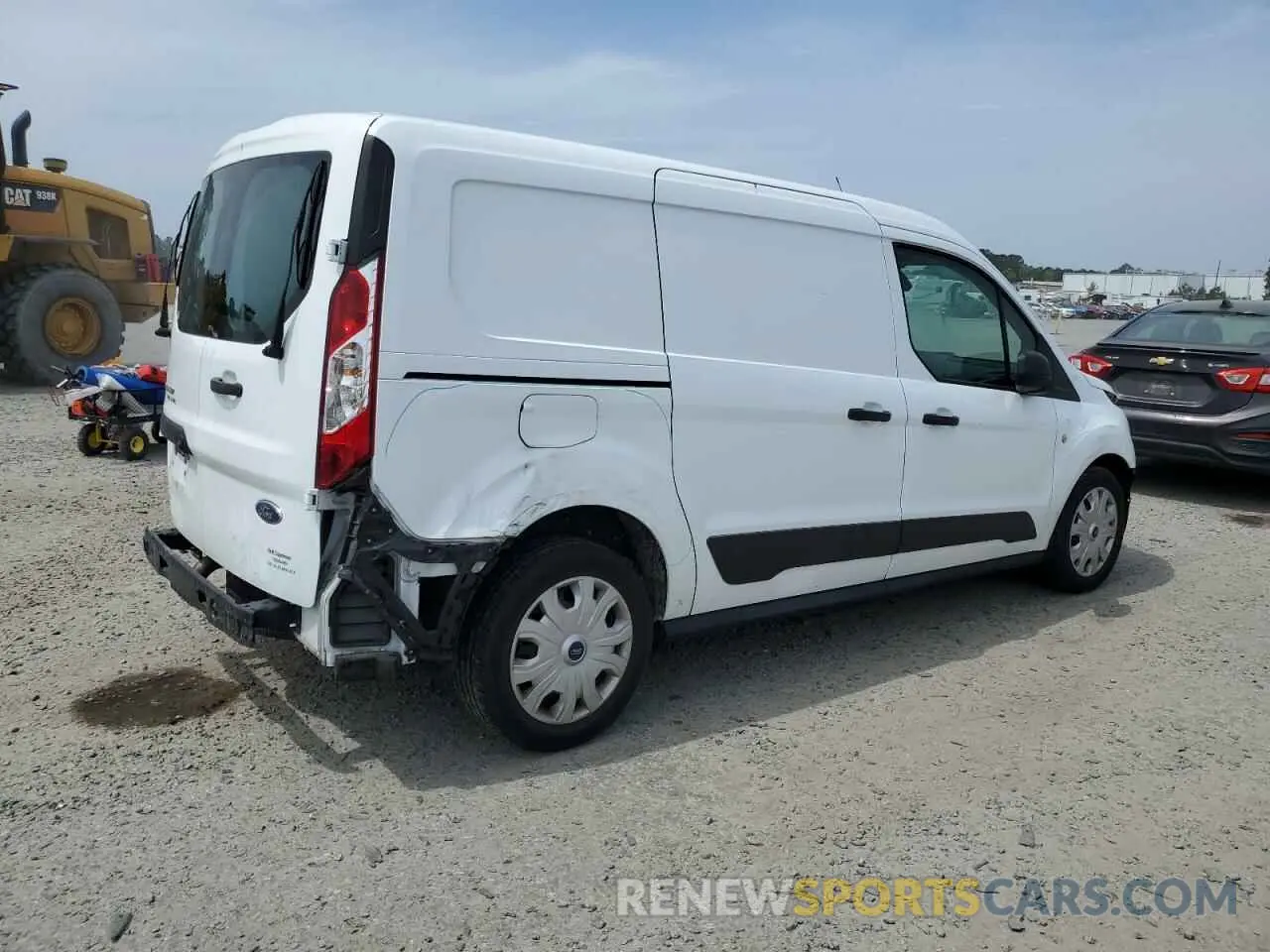 3 fotografías del automóvil dañado NM0LS7S25N1506243 FORD TRANSIT 2022