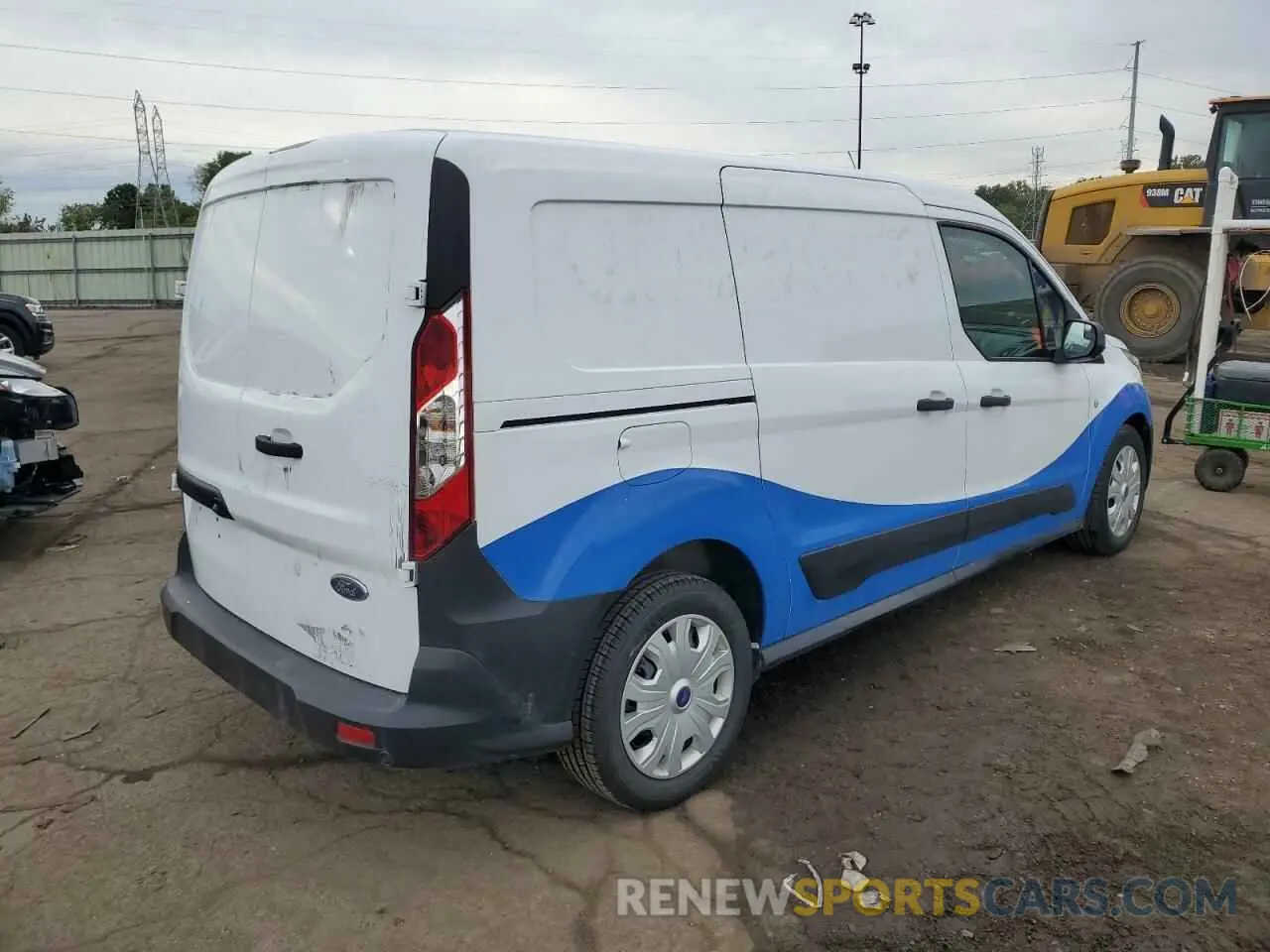 3 fotografías del automóvil dañado NM0LS7S26N1539364 FORD TRANSIT 2022