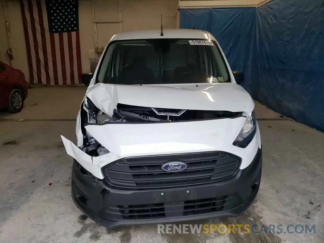 5 fotografías del automóvil dañado NM0LS7S2XN1536208 FORD TRANSIT 2022