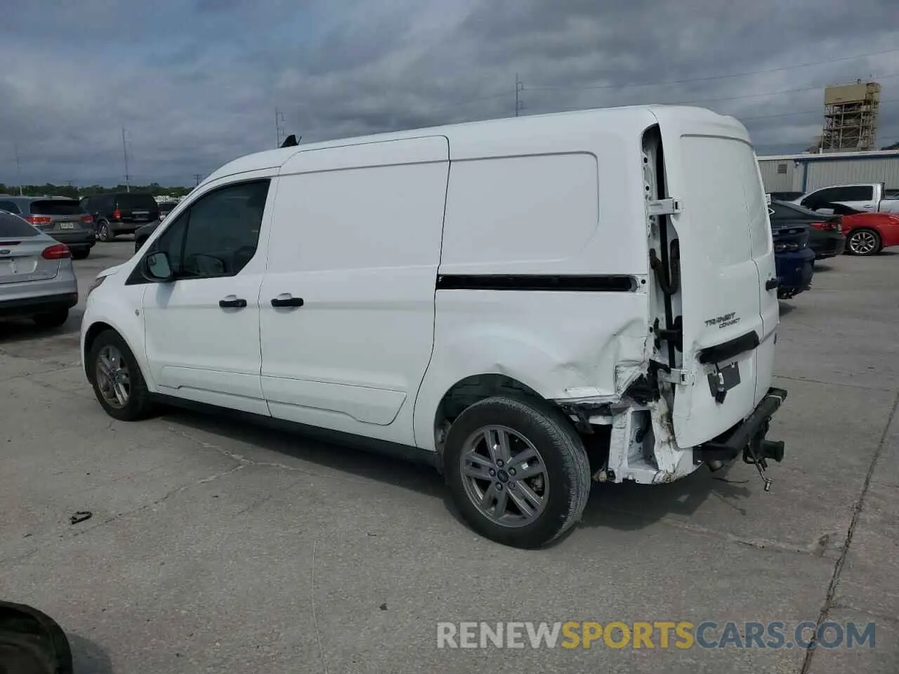 2 fotografías del automóvil dañado NM0LS7T20N1542369 FORD TRANSIT 2022