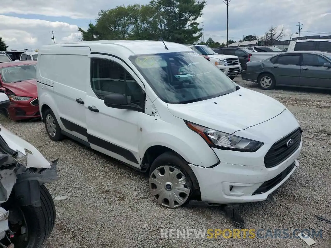 4 fotografías del automóvil dañado NM0LS7T26N1518562 FORD TRANSIT 2022