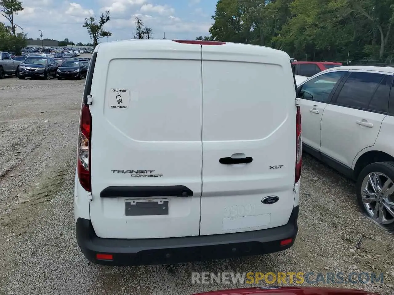 6 fotografías del automóvil dañado NM0LS7T26N1518562 FORD TRANSIT 2022