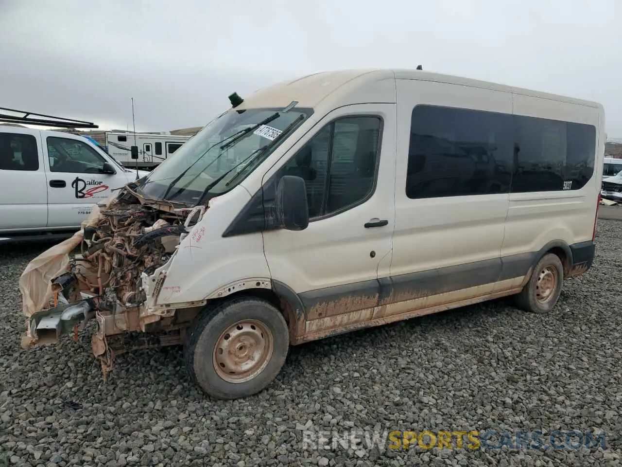 1 fotografías del automóvil dañado 1FBAX2C83PKB04126 FORD TRANSIT 2023