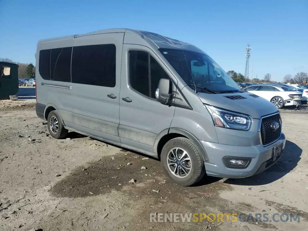 4 fotografías del automóvil dañado 1FBAX2CG9PKB90629 FORD TRANSIT 2023