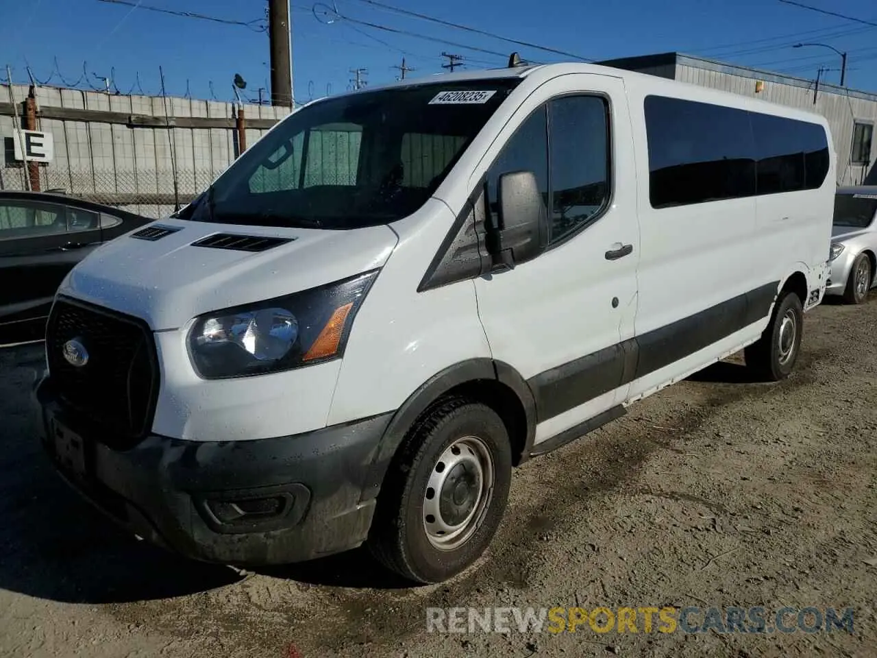 1 fotografías del automóvil dañado 1FBAX2Y84PKA07378 FORD TRANSIT 2023