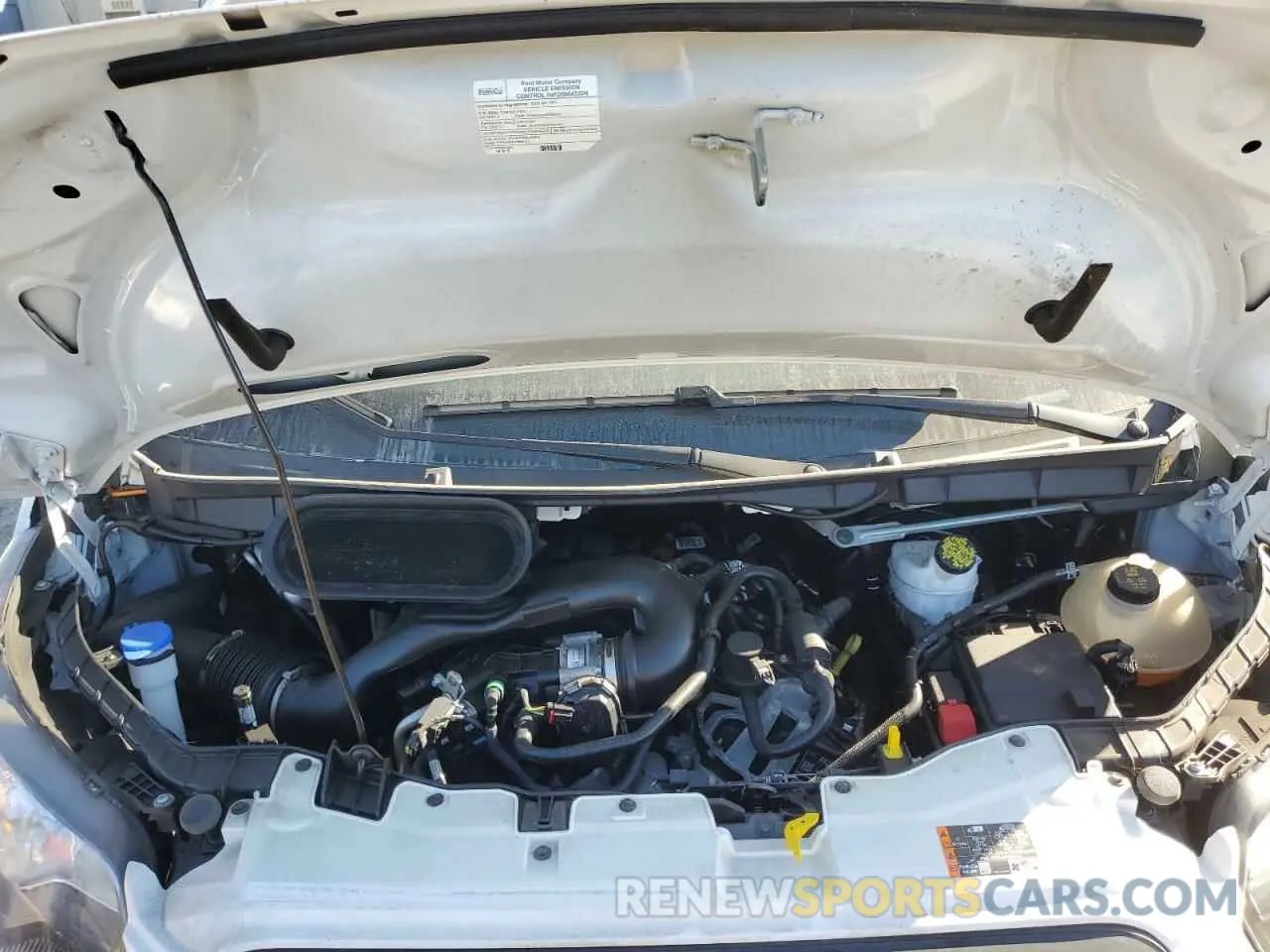 12 fotografías del automóvil dañado 1FBAX2Y84PKA07378 FORD TRANSIT 2023