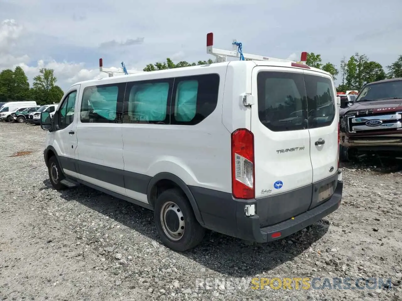 2 fotografías del automóvil dañado 1FBAX2Y86PKA01050 FORD TRANSIT 2023