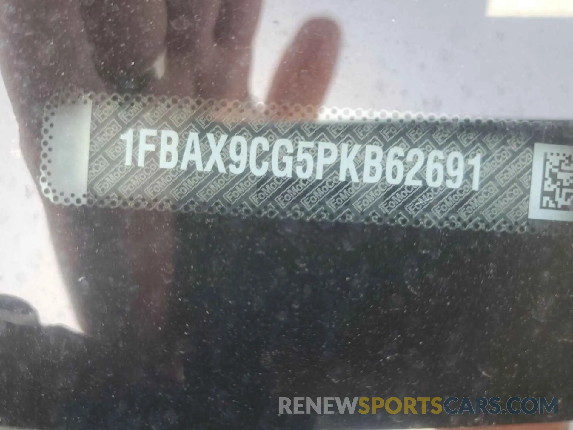 2 fotografías del automóvil dañado 1FBAX9CG5PKB62691 FORD TRANSIT 2023