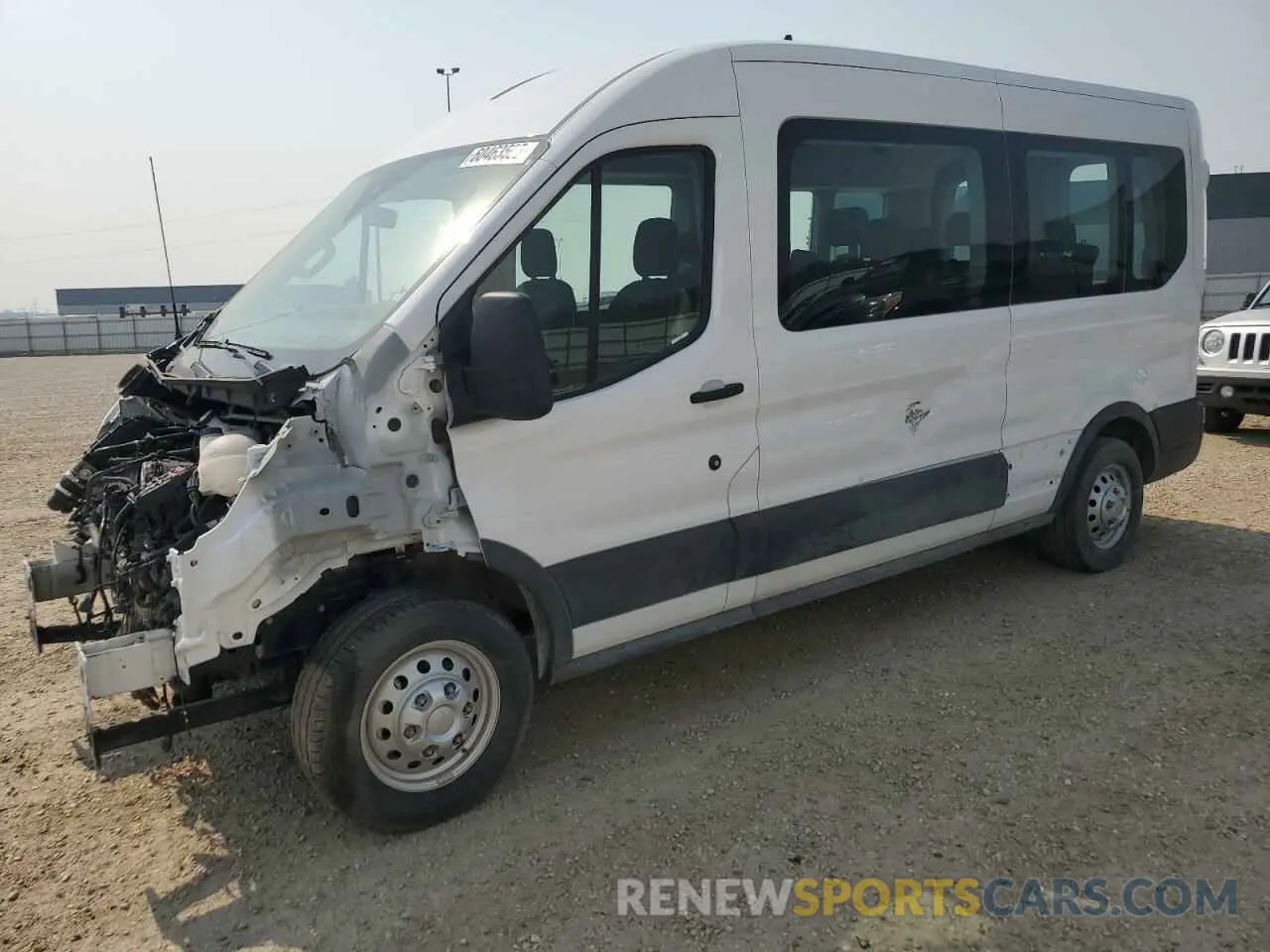 1 fotografías del automóvil dañado 1FBAX9CG7PKA55917 FORD TRANSIT 2023
