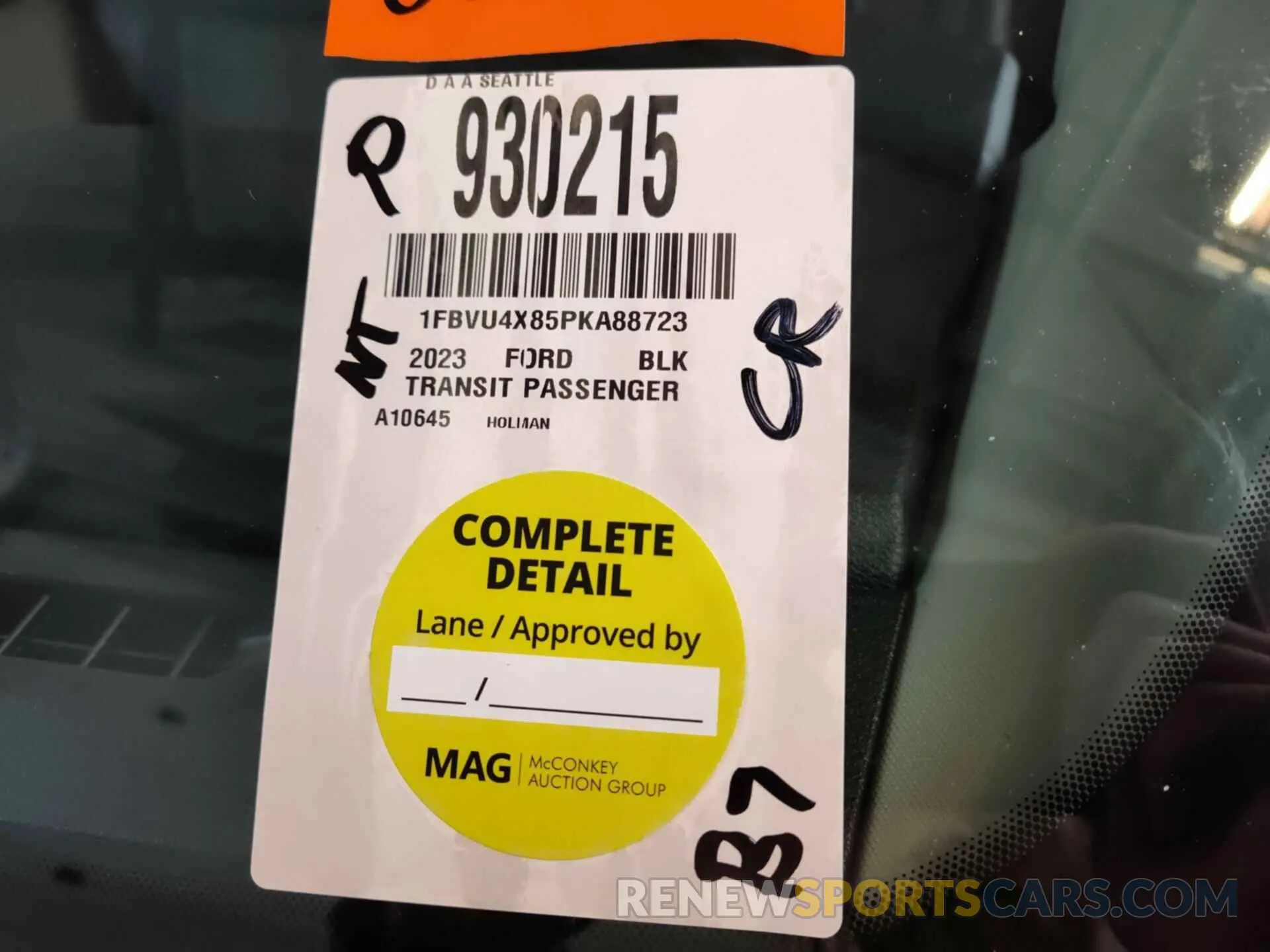 11 fotografías del automóvil dañado 1FBVU4X85PKA88723 FORD TRANSIT 2023