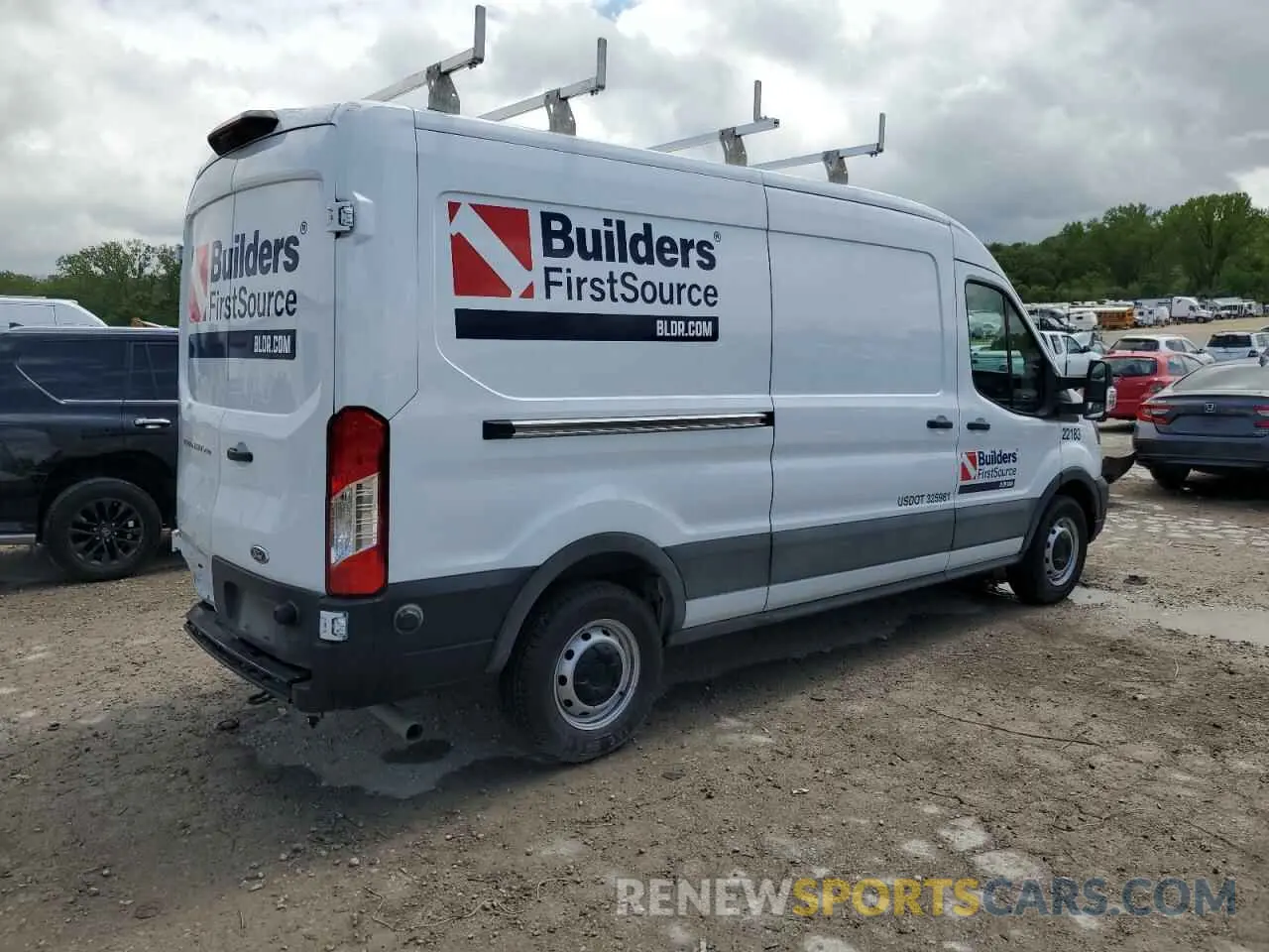 3 fotografías del automóvil dañado 1FTBR1C86PKA45707 FORD TRANSIT 2023