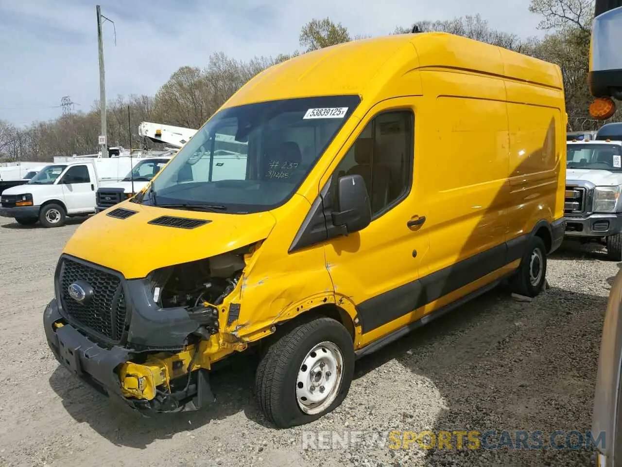 1 fotografías del automóvil dañado 1FTBR1X8XPKA66862 FORD TRANSIT 2023