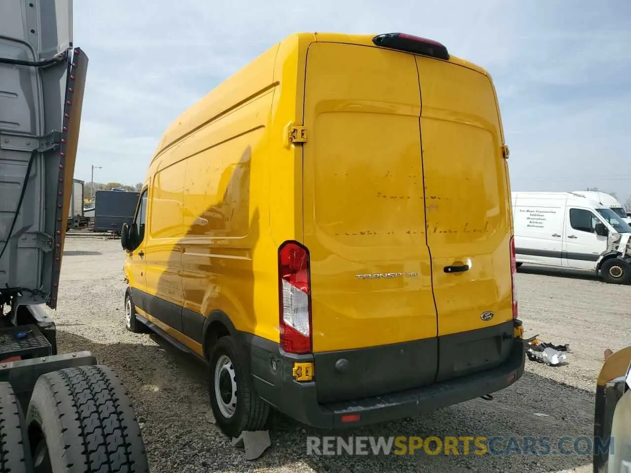 2 fotografías del automóvil dañado 1FTBR1X8XPKA66862 FORD TRANSIT 2023