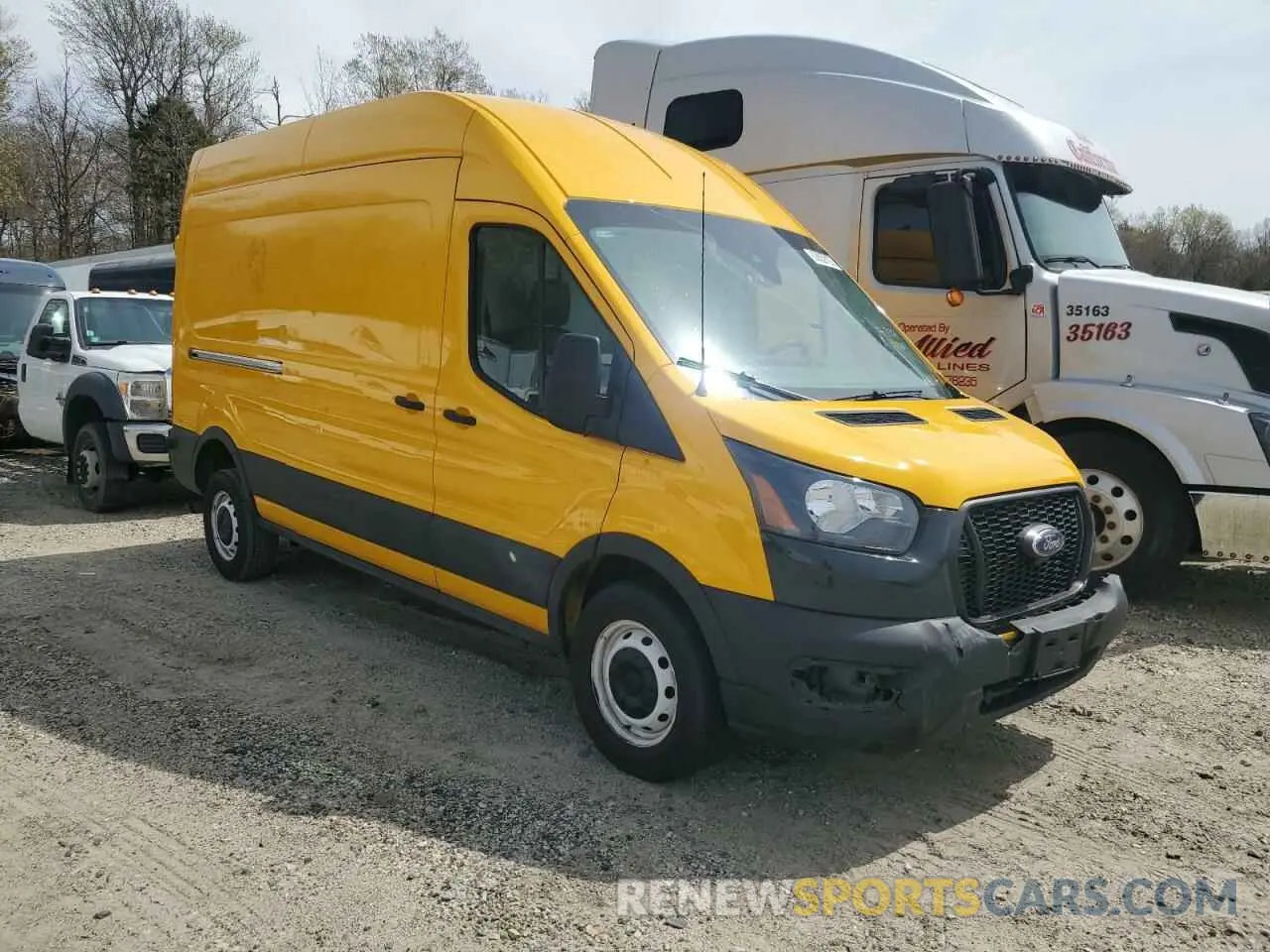 4 fotografías del automóvil dañado 1FTBR1X8XPKA66862 FORD TRANSIT 2023
