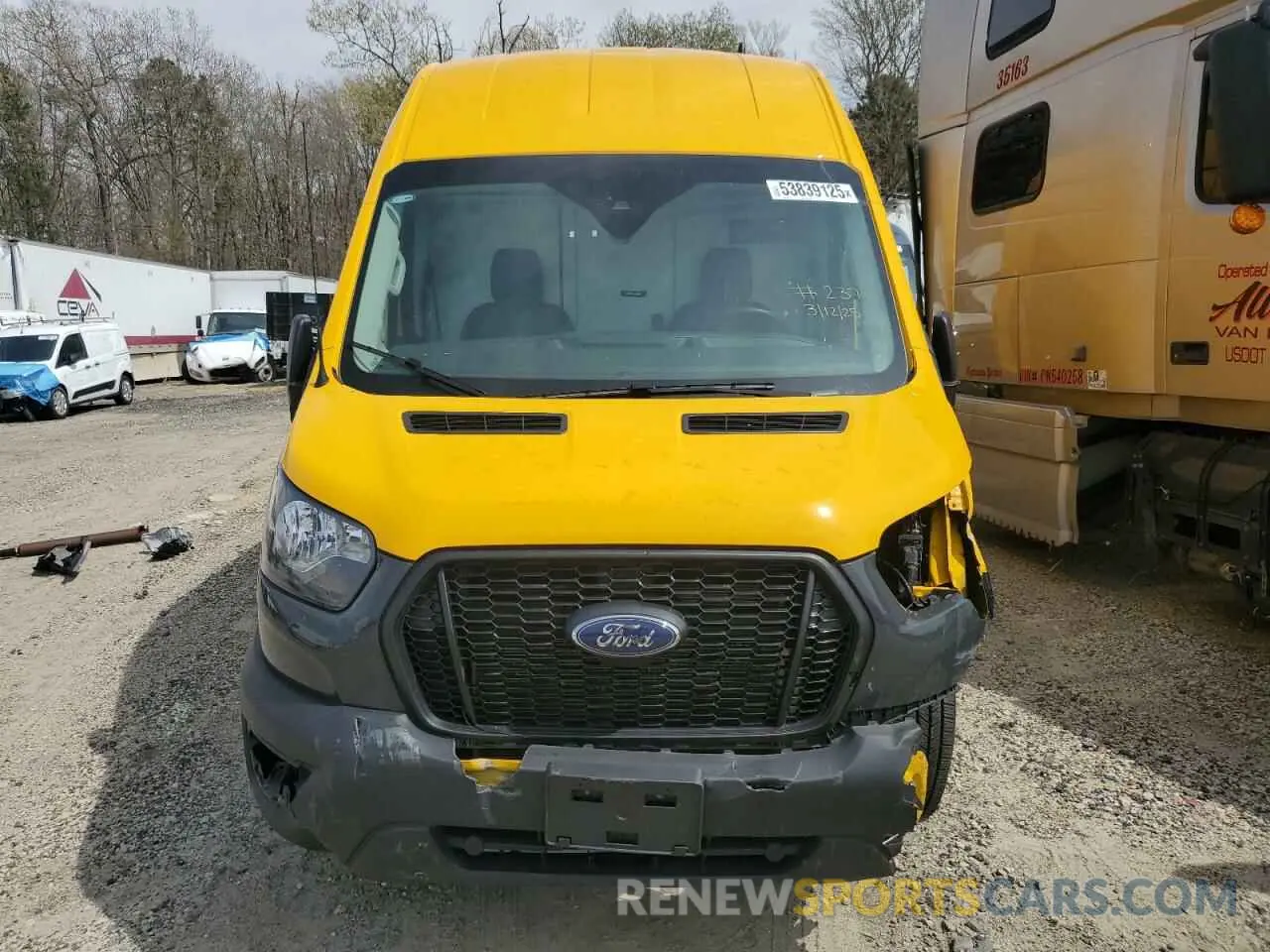 5 fotografías del automóvil dañado 1FTBR1X8XPKA66862 FORD TRANSIT 2023