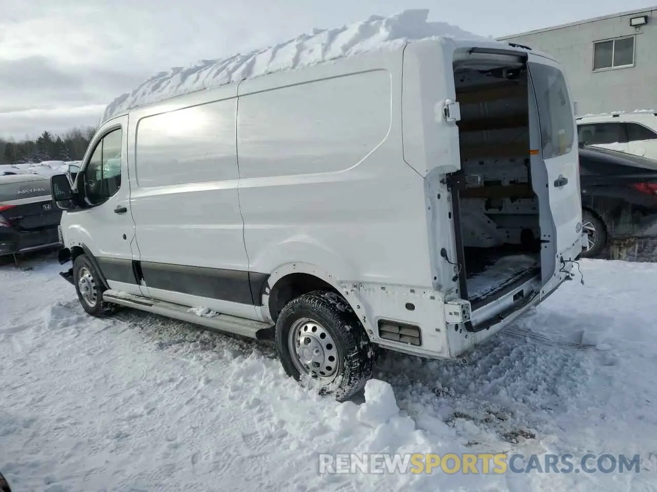 2 fotografías del automóvil dañado 1FTBR2Y88PKA44993 FORD TRANSIT 2023