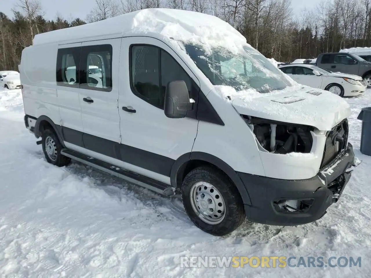 4 fotografías del automóvil dañado 1FTBR2Y88PKA44993 FORD TRANSIT 2023