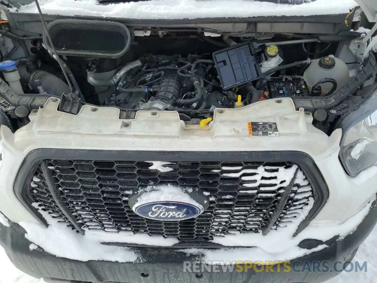 13 fotografías del automóvil dañado 1FTBR2YG7PKA55474 FORD TRANSIT 2023
