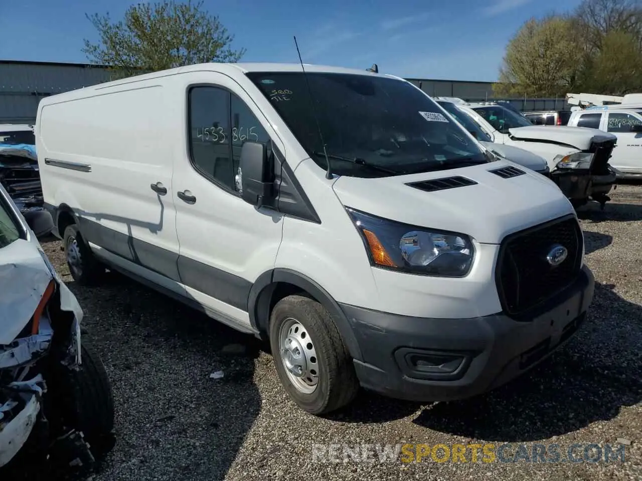 4 fotografías del automóvil dañado 1FTBR2YG7PKA55474 FORD TRANSIT 2023