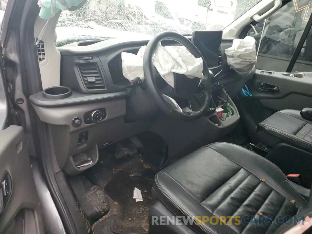 8 fotografías del automóvil dañado 1FTBR3UG2PKA02239 FORD TRANSIT 2023