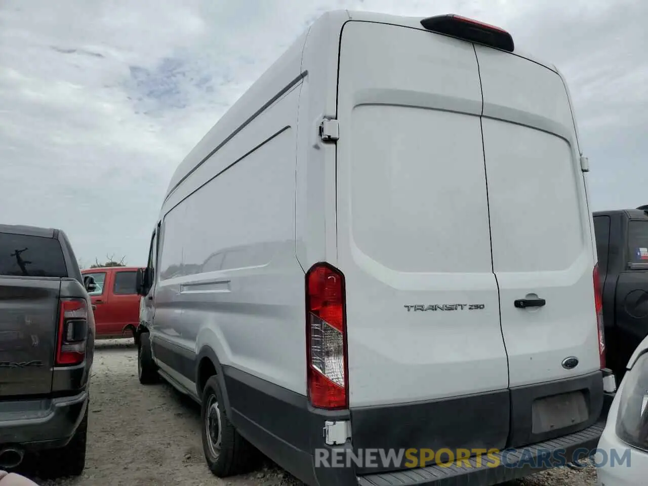 2 fotografías del automóvil dañado 1FTBR3X88PKB88910 FORD TRANSIT 2023
