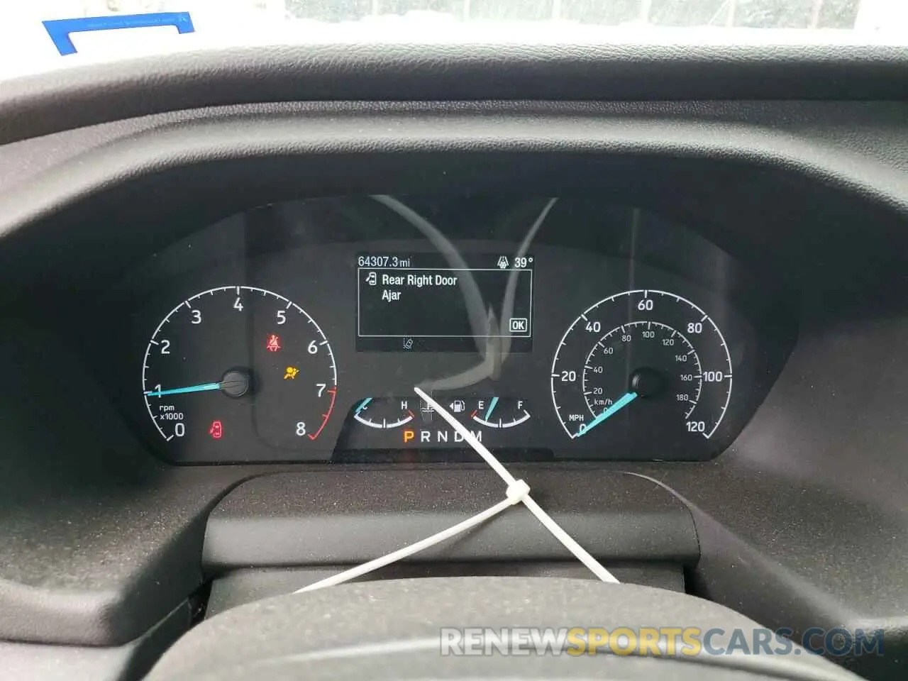 9 fotografías del automóvil dañado 1FTBR3X88PKB88910 FORD TRANSIT 2023