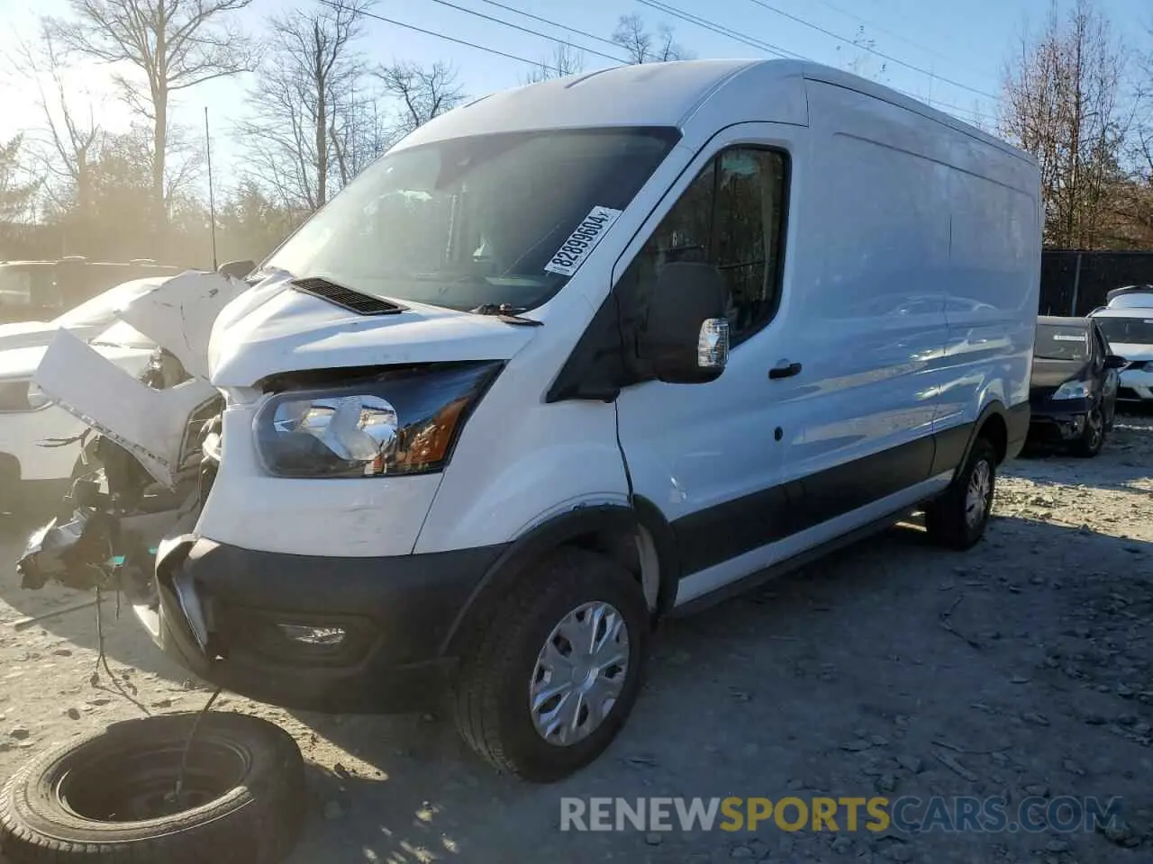 1 fotografías del automóvil dañado 1FTBW9CK1PKB93878 FORD TRANSIT 2023