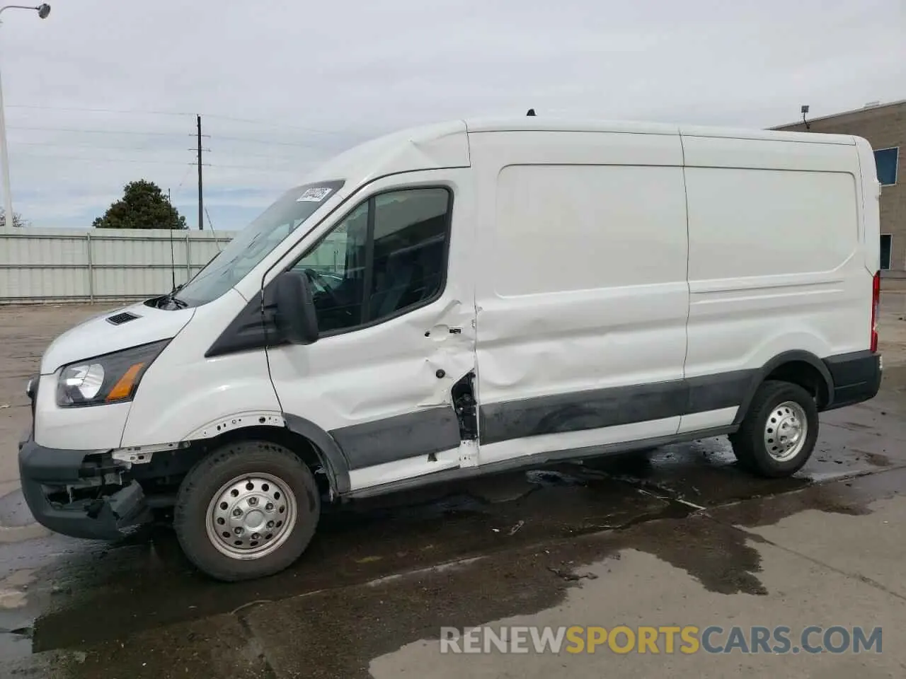 1 fotografías del automóvil dañado 1FTYE2CG5PKB19301 FORD TRANSIT 2023