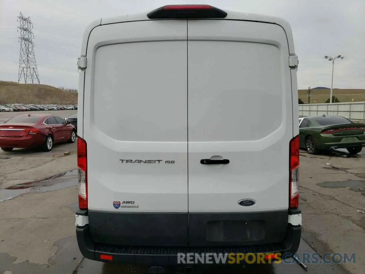 6 fotografías del automóvil dañado 1FTYE2CG5PKB19301 FORD TRANSIT 2023
