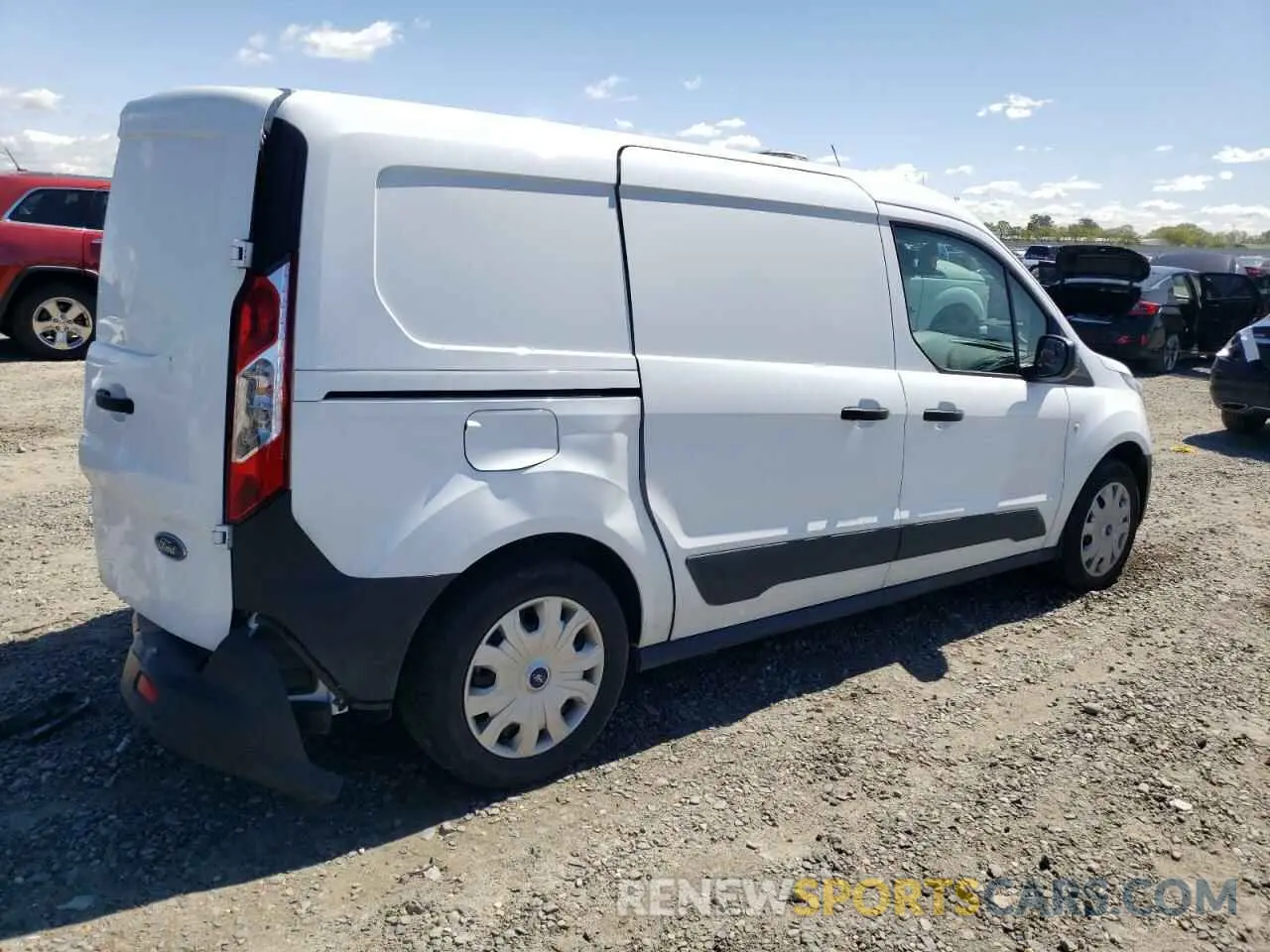 3 fotografías del automóvil dañado NM0LS7S28P1553723 FORD TRANSIT 2023