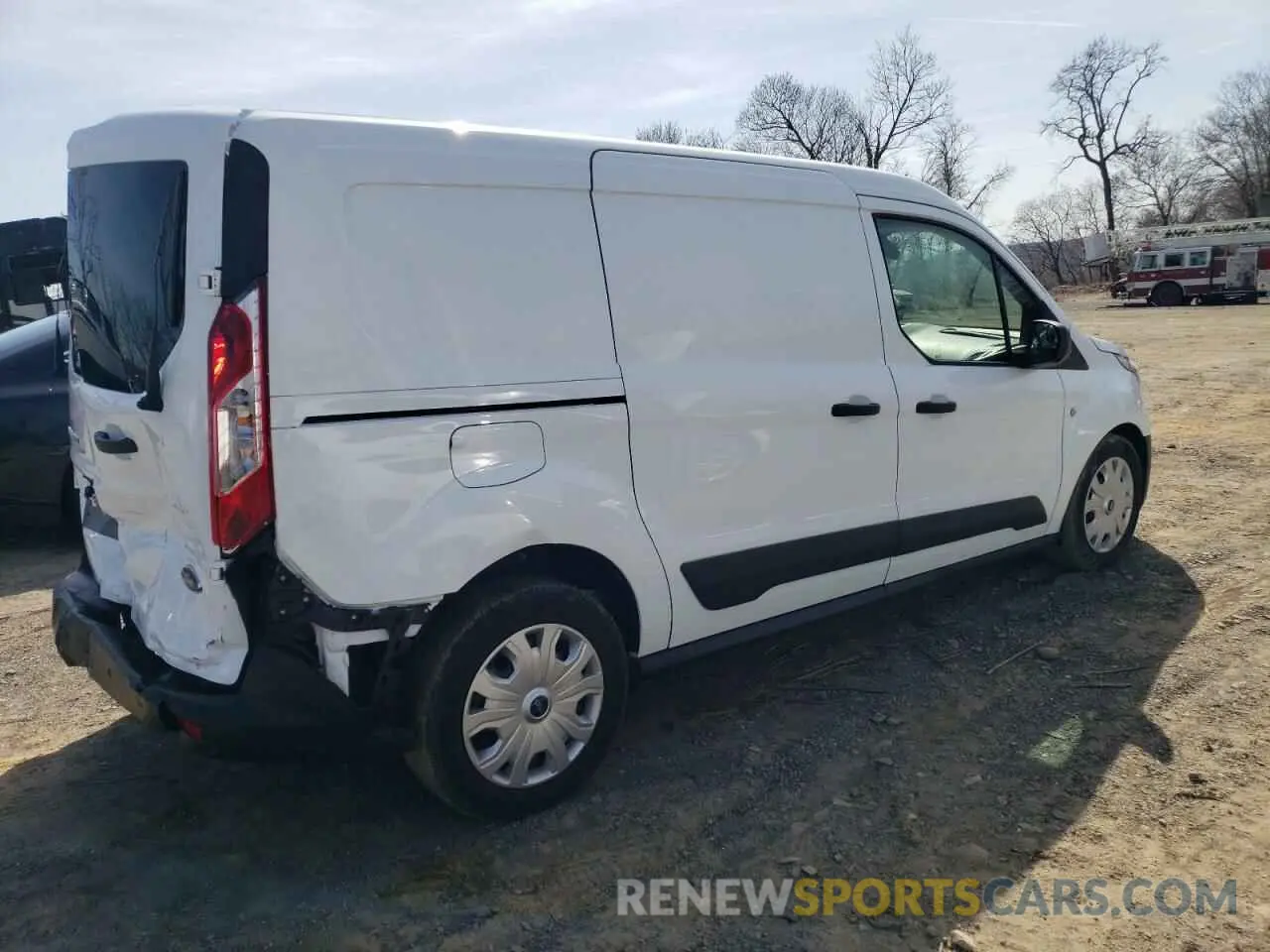 3 fotografías del automóvil dañado NM0LS7S28P1564317 FORD TRANSIT 2023