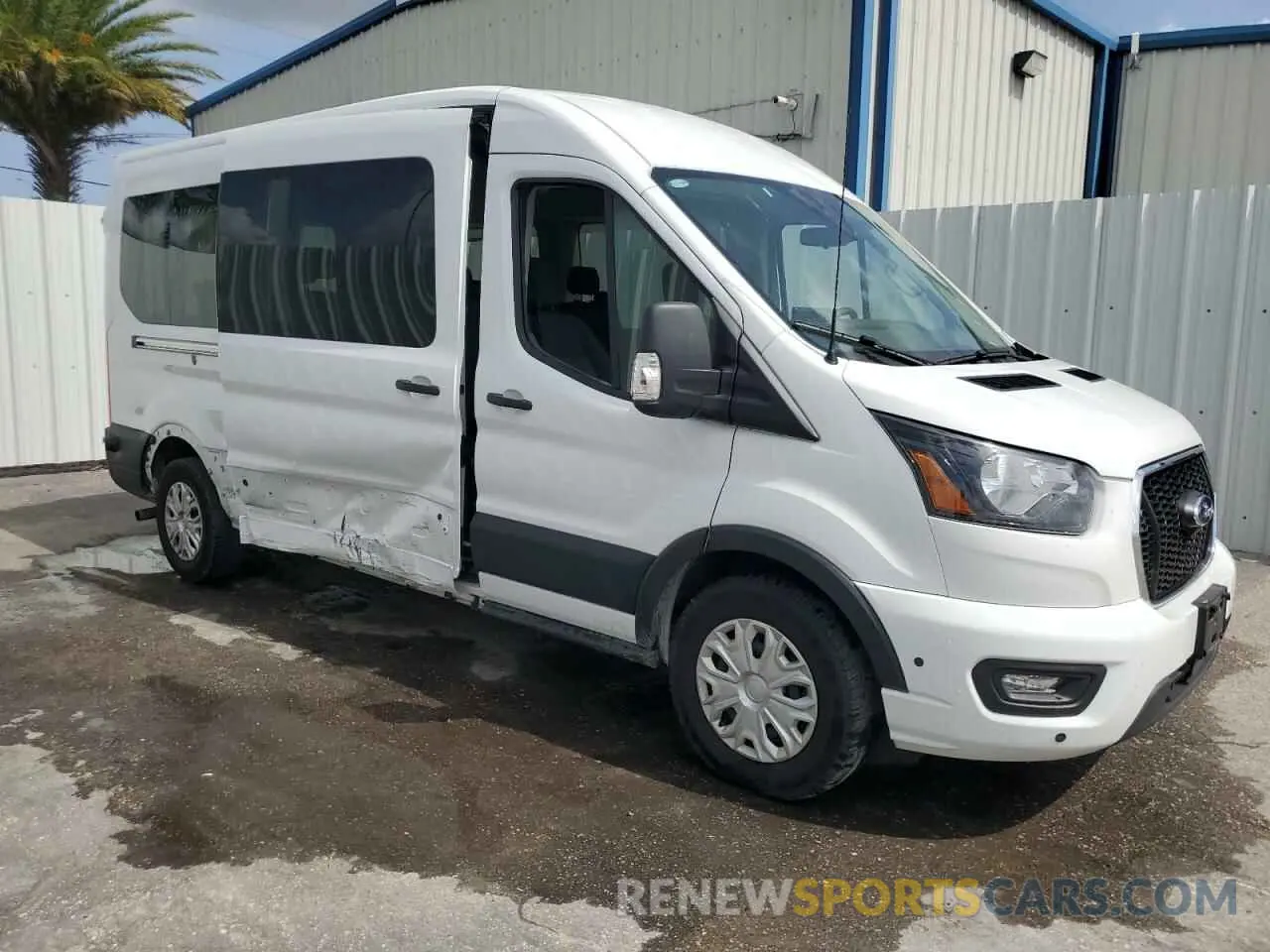 4 fotografías del automóvil dañado 1FBAX2C85RKA36446 FORD TRANSIT 2024