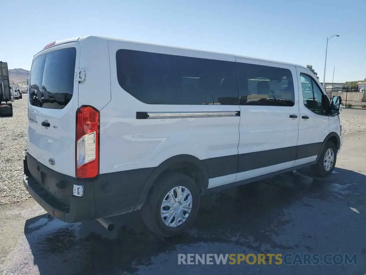 3 fotografías del automóvil dañado 1FBAX2YG2RKA09205 FORD TRANSIT 2024