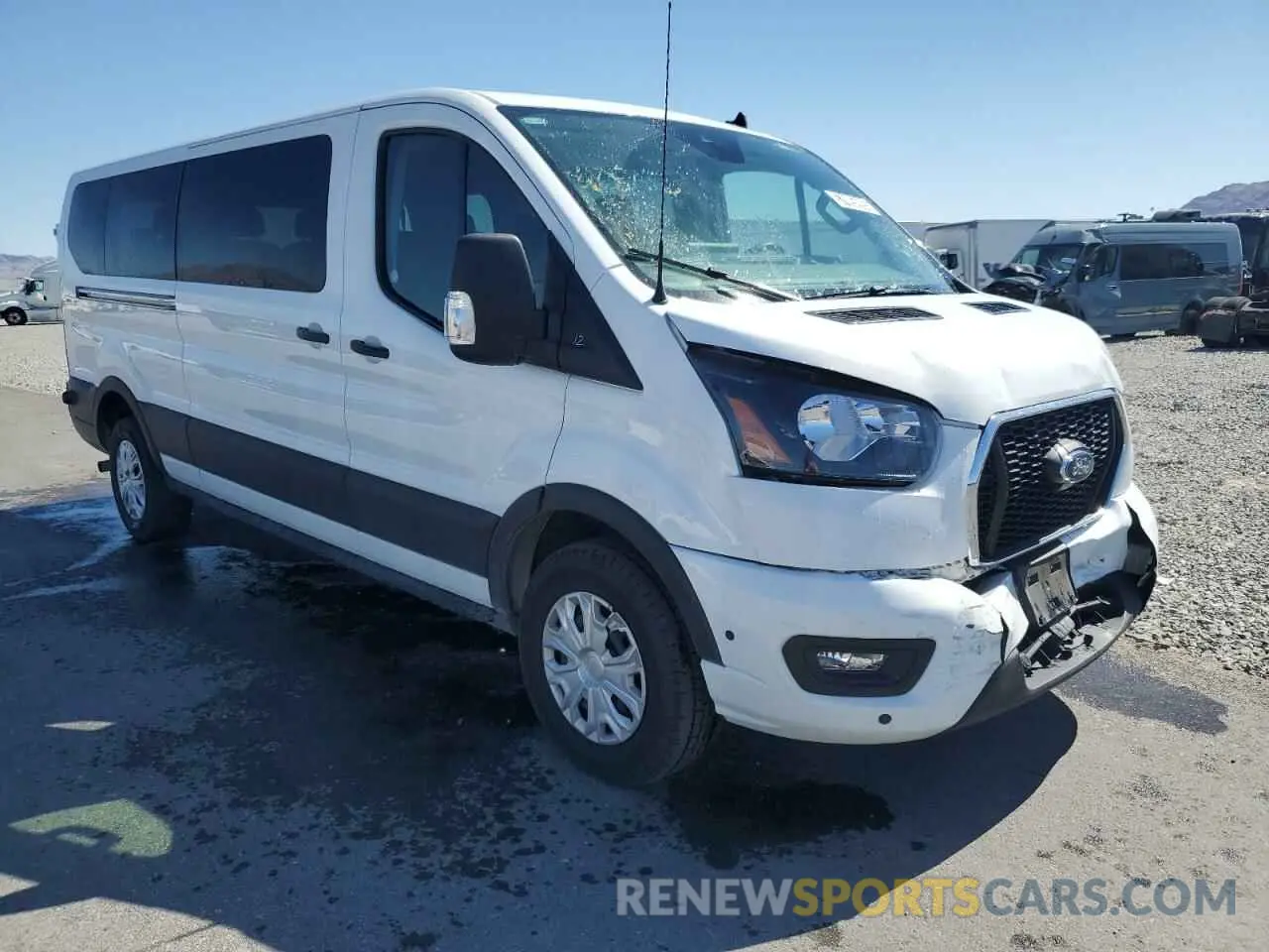 4 fotografías del automóvil dañado 1FBAX2YG2RKA09205 FORD TRANSIT 2024