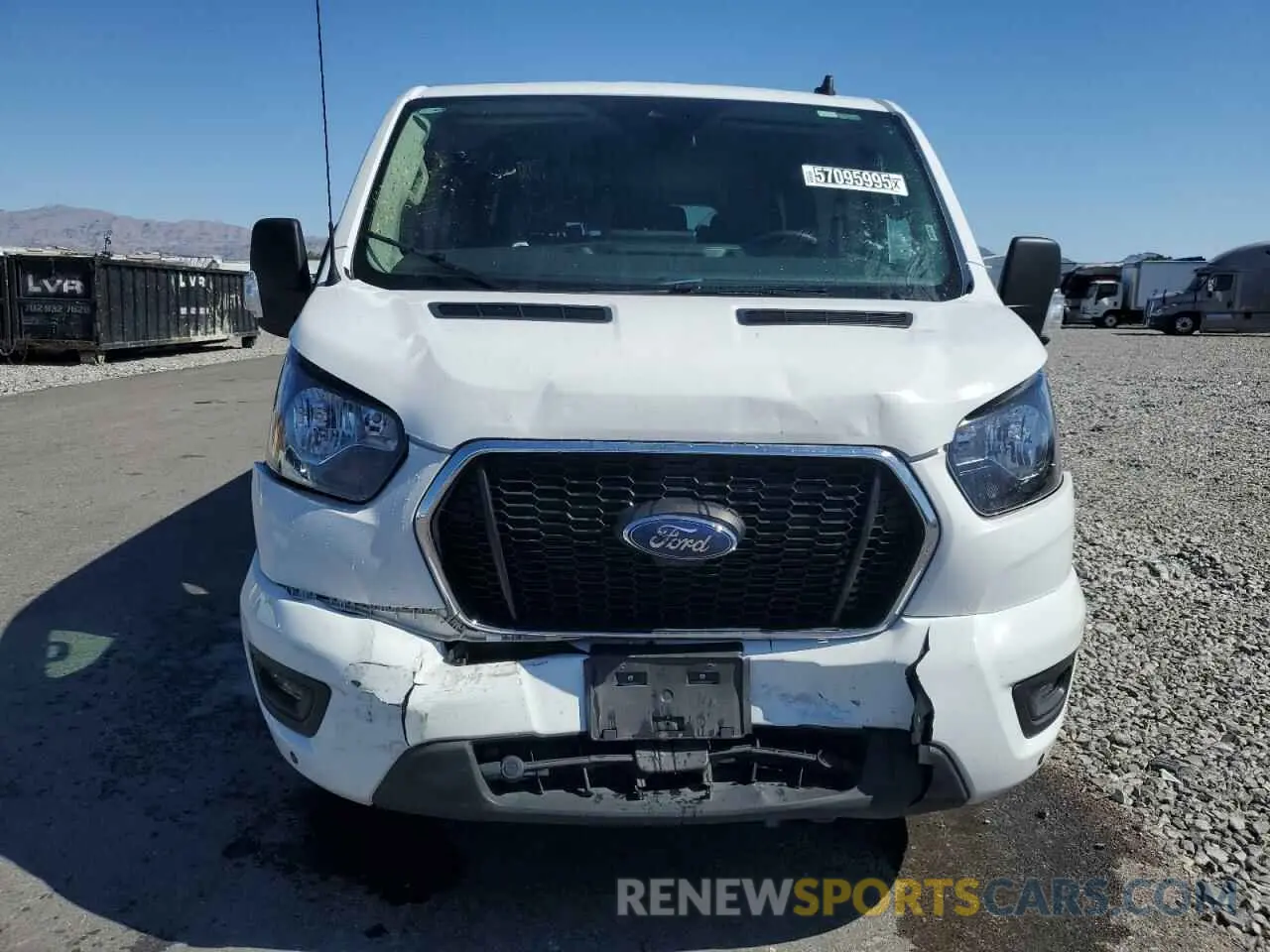 5 fotografías del automóvil dañado 1FBAX2YG2RKA09205 FORD TRANSIT 2024