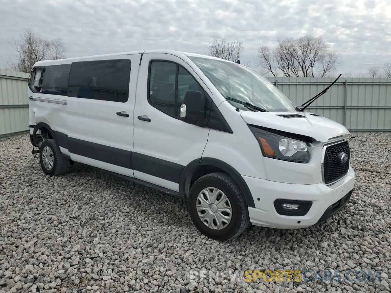 4 fotografías del automóvil dañado 1FBAX2YG7RKA21561 FORD TRANSIT 2024