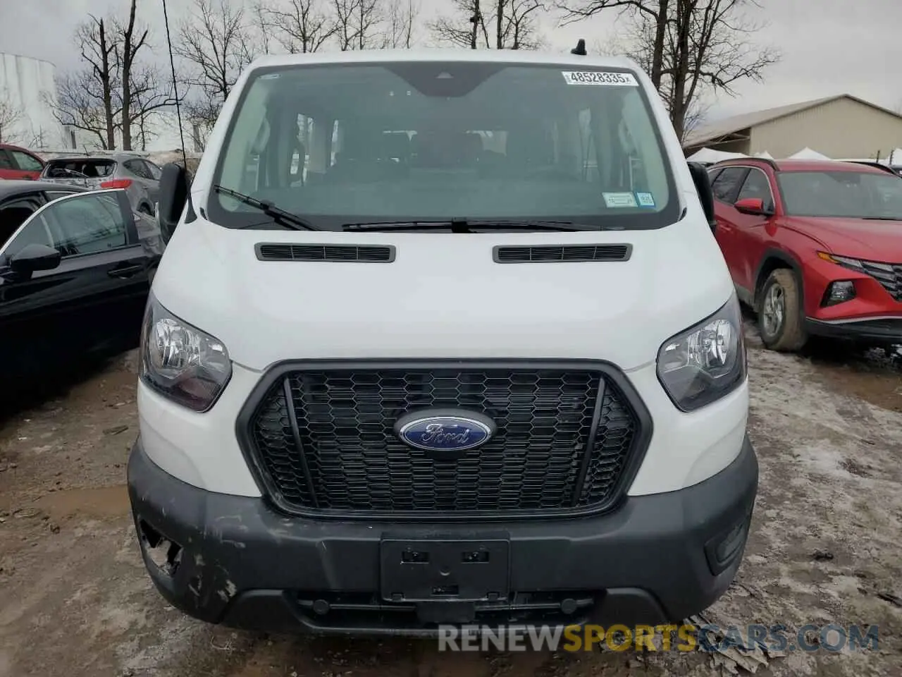 5 fotografías del automóvil dañado 1FBAX9Y82RKB32407 FORD TRANSIT 2024