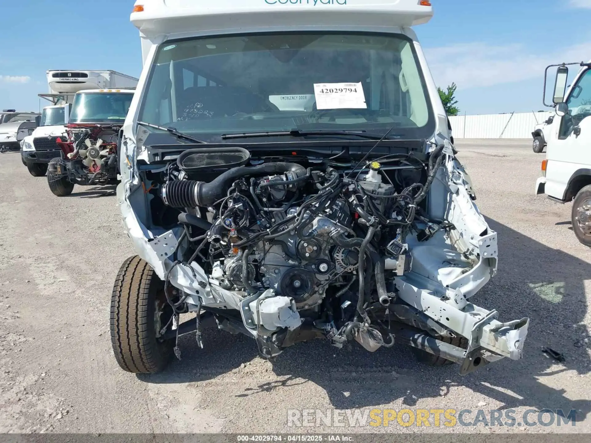 11 fotografías del automóvil dañado 1FDDR5P87RKA65828 FORD TRANSIT 2024