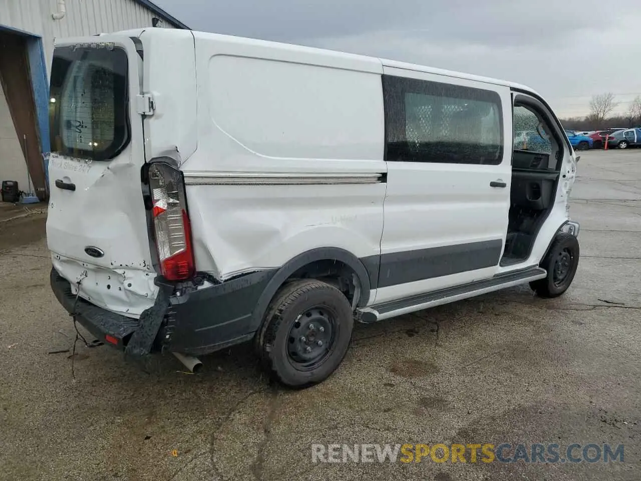 3 fotografías del automóvil dañado 1FTBR1Y82RKA62547 FORD TRANSIT 2024