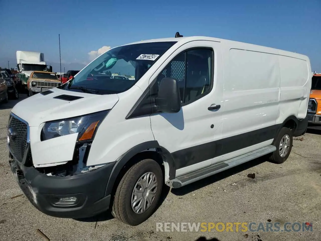 1 fotografías del automóvil dañado 1FTBR1Y83RKA62623 FORD TRANSIT 2024