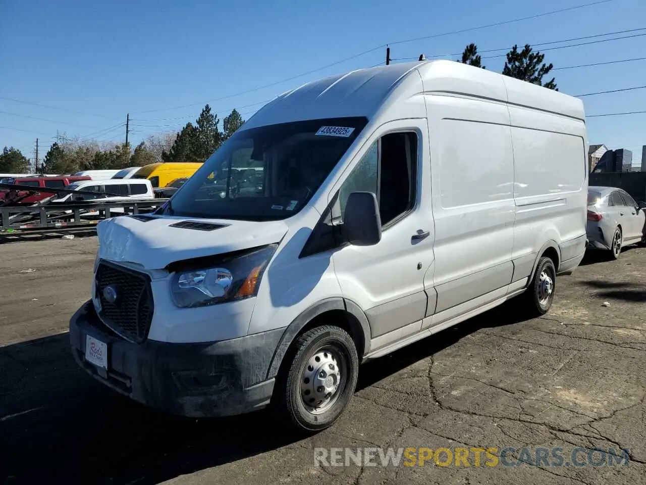 1 fotografías del automóvil dañado 1FTBR3U89RKA32219 FORD TRANSIT 2024