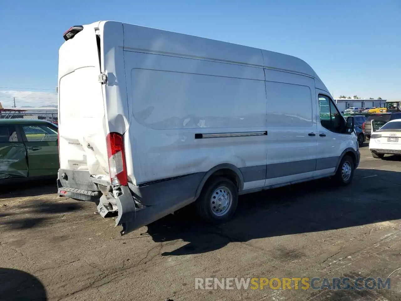 3 fotografías del automóvil dañado 1FTBR3U89RKA32219 FORD TRANSIT 2024