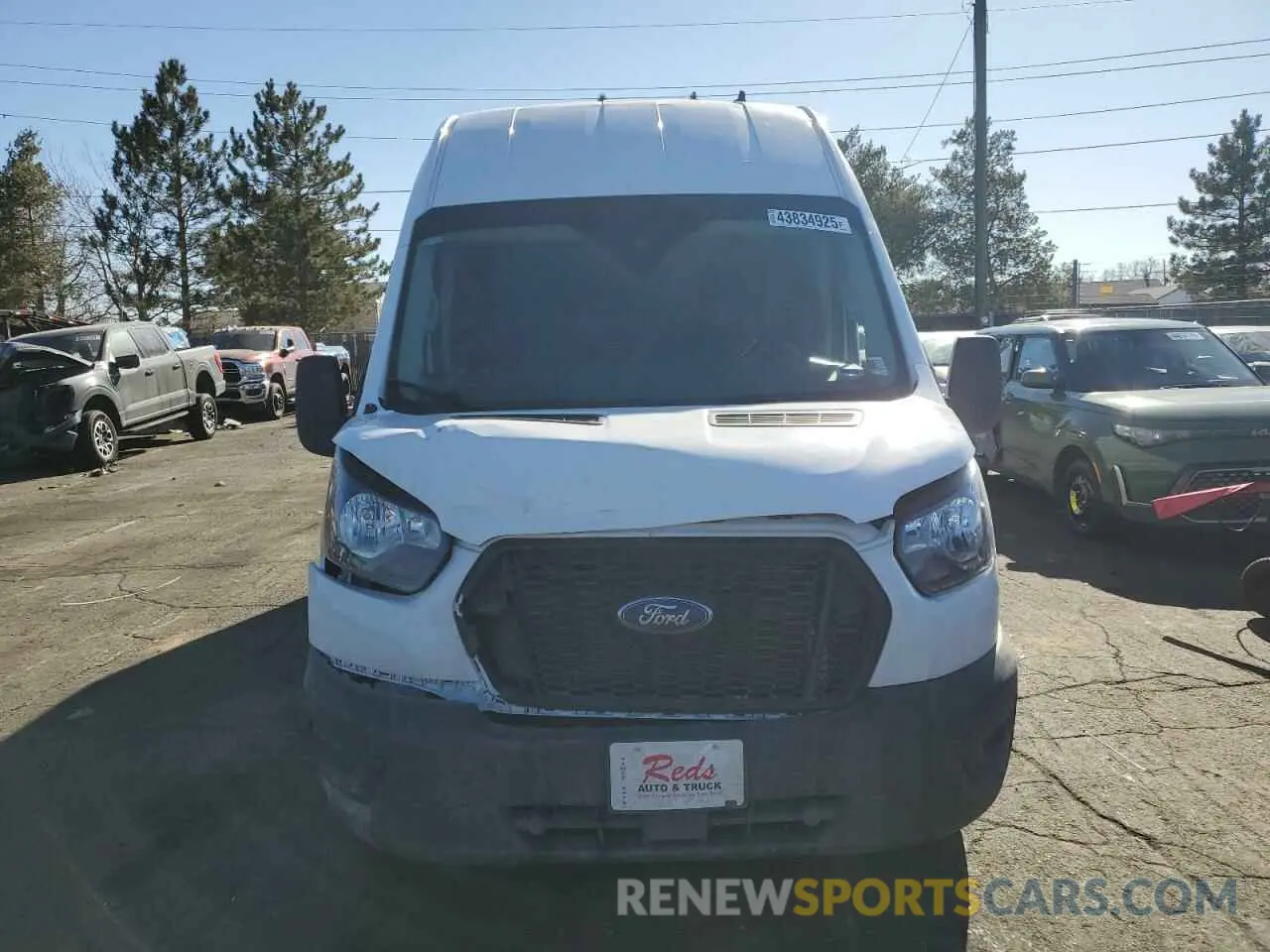 5 fotografías del automóvil dañado 1FTBR3U89RKA32219 FORD TRANSIT 2024