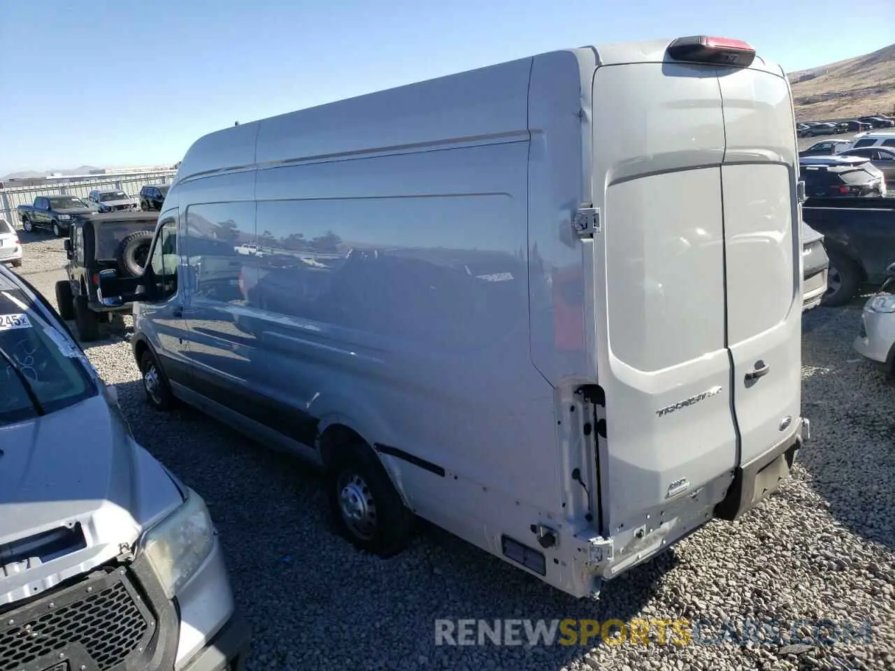 2 fotografías del automóvil dañado 1FTBW3UGXRKA44492 FORD TRANSIT 2024