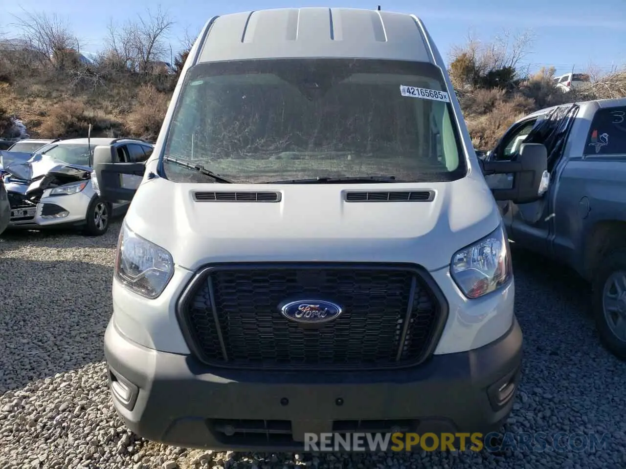 5 fotografías del automóvil dañado 1FTBW3UGXRKA44492 FORD TRANSIT 2024