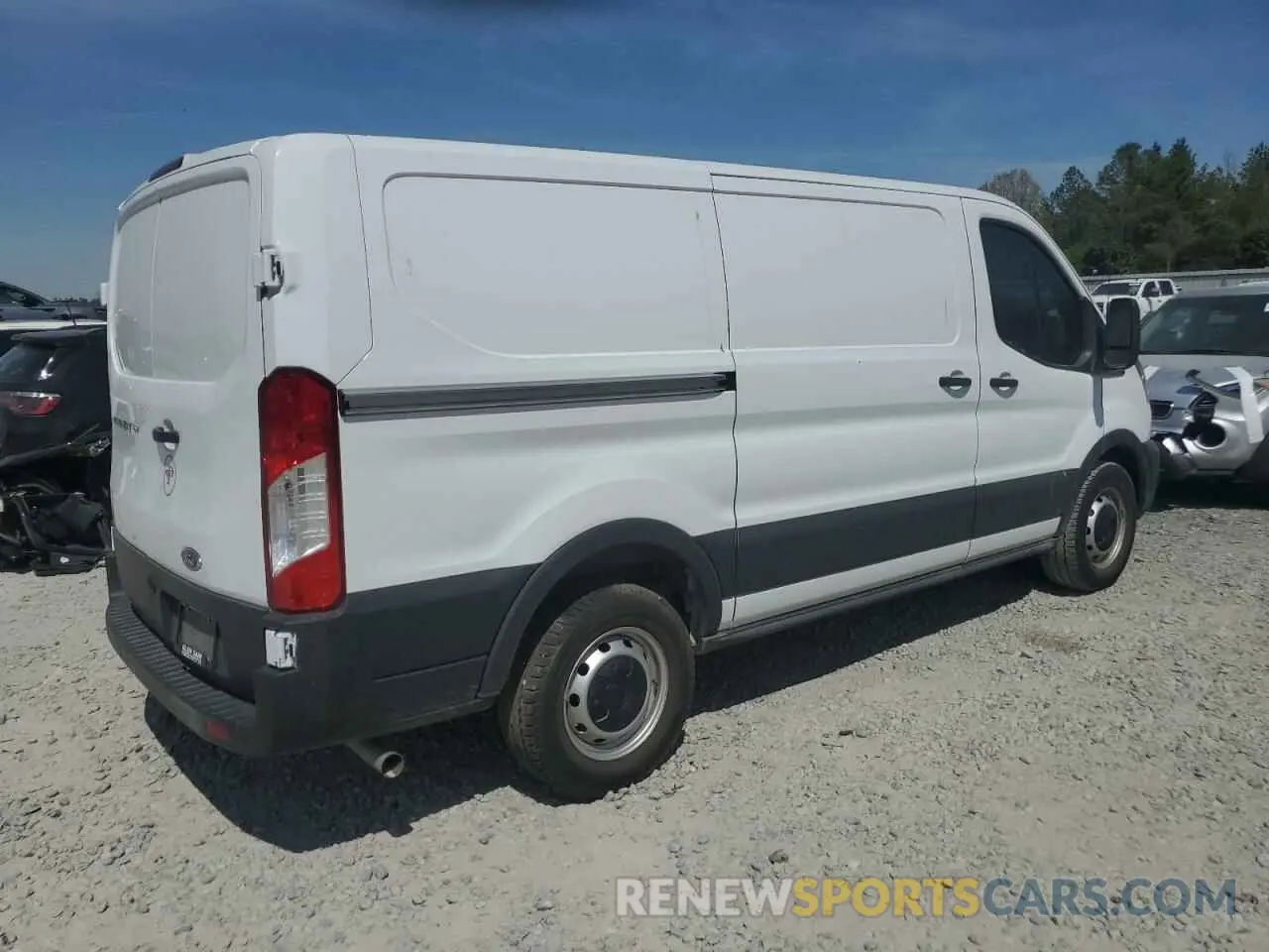 3 fotografías del automóvil dañado 1FTYE1Y83RKA09653 FORD TRANSIT 2024