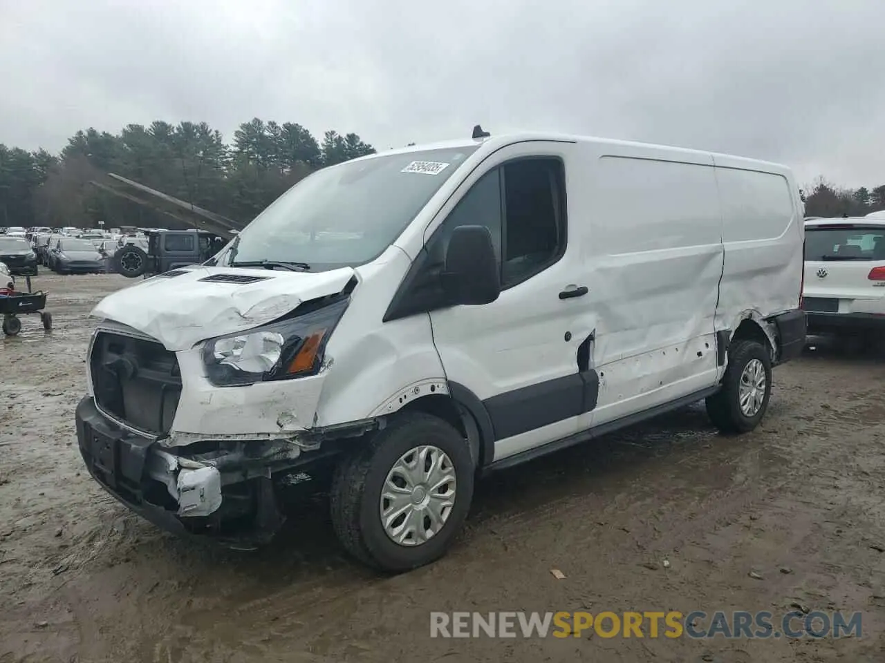 1 fotografías del automóvil dañado 1FTYE1Y84RKA38434 FORD TRANSIT 2024
