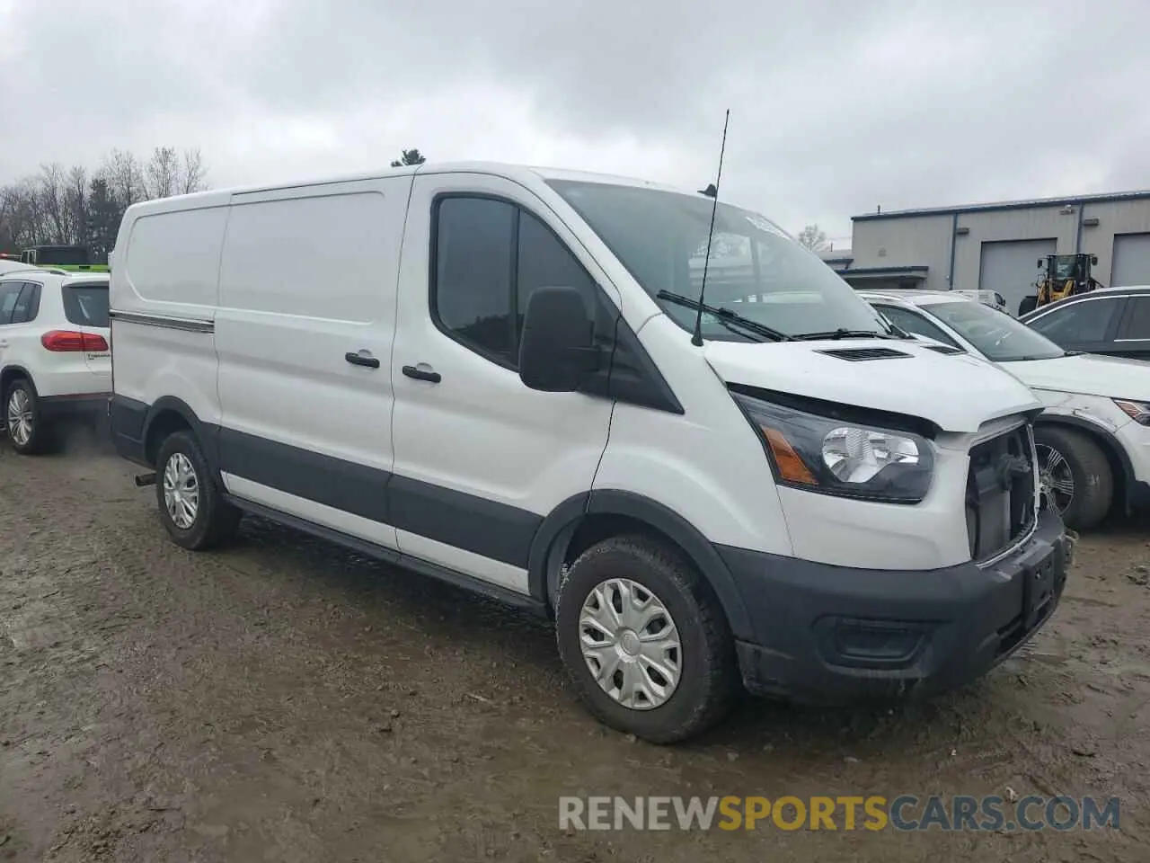 4 fotografías del automóvil dañado 1FTYE1Y84RKA38434 FORD TRANSIT 2024